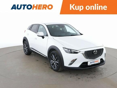 Mazda CX-3 1.5 Automat EXCEED AWD Skóra Tempomat Navi Asystenci HeadUp Kamera LED