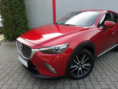 Mazda CX-3 2,0i BiLed Półskóra Alu Klimatronik Navi Zarejestrowany VIP Gwarancja