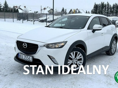 Mazda CX-3 Jedyne*128.000*km*NAVI*Kamera*Cofania*Srewis*ASO*Zarejestrowany