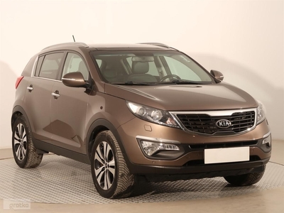 Kia Sportage III , Serwis ASO, Skóra, Navi, Klimatronic, Tempomat, Parktronic,