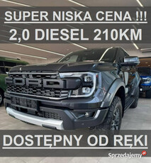 Ford Ranger Raptor Nowy Raptor 2,0 diesel 210KM Roleta elektr. Super Niska…