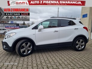 Opel Mokka 1.4 T 140 KM B+GAZ brązowe skóry szyberdach climatronic gwarancja