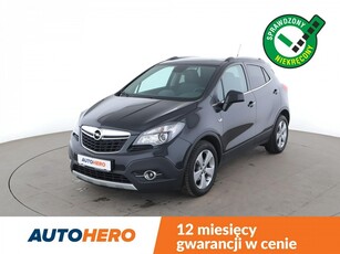 Opel Mokka 4x4, półskora, szyberdach, bi-xenon, navi, klima auto, kamera i czuj