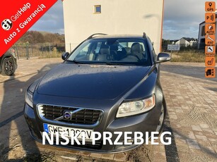 Volvo V50 II Wersja po liftingu, klimatyzacja, skóry, tempomat, hak, podg. fotele