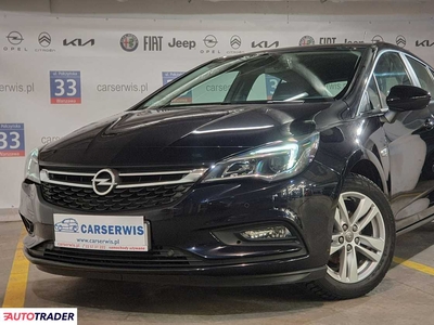 Opel Astra 1.4 benzyna 125 KM 2018r. (Warszawa)