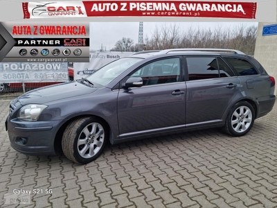 Toyota Avensis II 2.0 147 KM skóra nawigacja alufelgi gwarancja