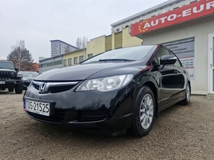 Honda Civic VIII 1. 8 gaz STAG Salon Polska, lakier fabryczny, serw ASO, idealna!