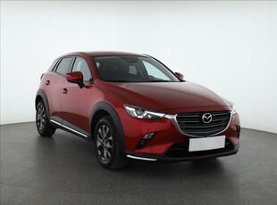 Mazda CX-3 , Salon Polska, Serwis ASO, Automat, Skóra, Klimatronic,