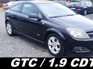 Opel Astra H GTC Sport CDTI 120KM Zarejestr. OC do 12.2025r NAVI SKÓRA CLIMATR.