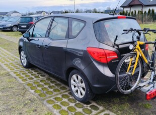 Opel Meriva B 100% bezwypadkowy! Bagażnik rowerowy zintegrowany!