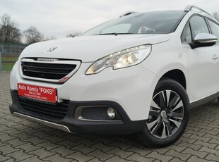 Peugeot 2008 1,6 92KM Tylko 60 TYS. KM. Automat Navi Skóra LED Zadbany