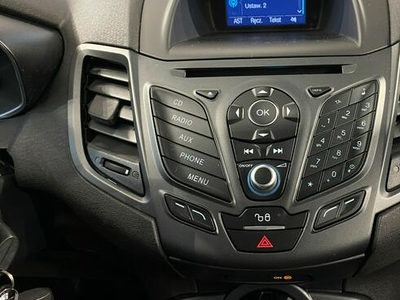 Ford Fiesta Silver x 1.0 101KM 2017 r., salon pl, klimatyzacja, 12 m-cy gwarancji