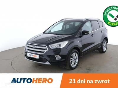 Ford Kuga III bi-xenon, skóra, navi, klima auto, czujniki parkowania, grzane fotel