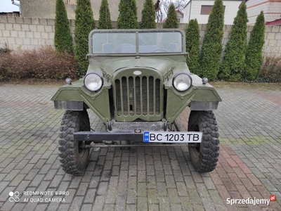 GAZ 67 Czapajew z dokumentami sprawny