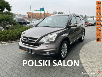 Honda CR-V xenon, LPG, półskóra, podgrz. fotele, manual, mu…