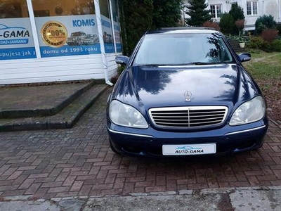 Mercedes S 430 430 V8 Gaz Piekny kolor Long Vollausstattung Pelna Opcja Zamiana !!