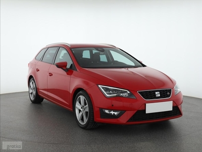 SEAT Leon III , Salon Polska, Serwis ASO, VAT 23%, Skóra, Klimatronic,