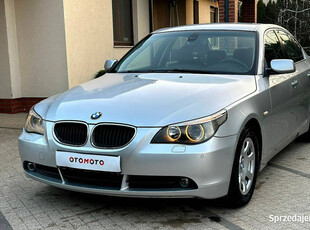 BMW 520 BMW e60 520i 2.2 170KM Manual6Biegów 2XPDC Xenon Skóra Bładna Opła…