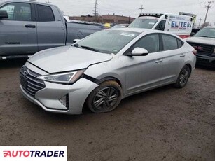 Hyundai Elantra 2.0 benzyna 2019r. (CHICAGO HEIGHTS)