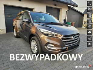 Hyundai Tucson 1.6 benzyna*bezwypadkowy*kamera cofania*nawigacja*grzana ki…