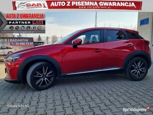 Mazda CX-3 SKYACTIV 2.0 120 KM skóra navi kamera alu super stan gwarancja