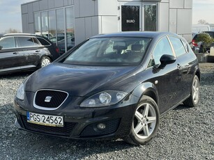 SEAT Leon II 1.6 TDI 105KM 2011r. klimatyzacja, alufelgi