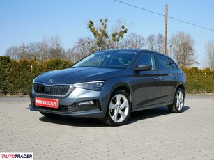 Skoda Scala 1.0 benzyna 110 KM 2021r. (Goczałkowice-Zdrój)