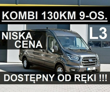 Ford Transit L3H2 9osob. Czujniki Tempomat Ciemne szyby Super Niska Cena 2205 zł