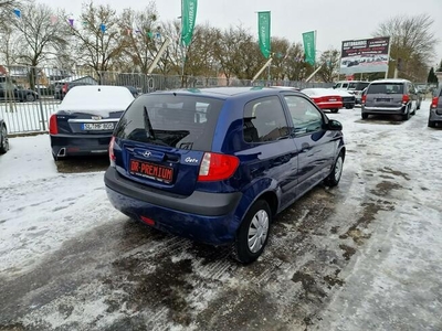 Hyundai Getz 1.1 Benzyna 66 KM, Klimatyzacja, Dwa Klucze, Lakier Metalik, USB, AUX