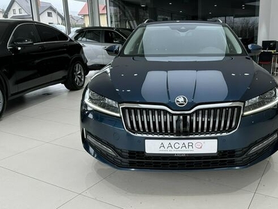 Škoda Superb Ambition DSG, LED, SalonPL, 1-właściciel, FV-23%, DOSTAWA, gwarancja