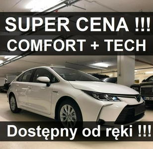 Toyota Corolla Automat 125KM Pakiet Tech Comfort Kamera Dostępny od ręki 1130zł