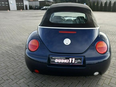 Volkswagen New Beetle 1,6B dudki11 Cabrio,Podg.Fot.Skóry.El.szyby,Centralka,OKAZJA