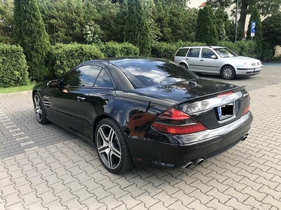 MERCEDES SL 55 AMG CABRIO 500KM PEŁNA OPCJA REJ. PL JAK NOWY