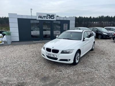 BMW SERIA 3 2.0 d 143ps, pół skóry, klimatronik, 1 wł, bezwyp, serwis, SUPER STA