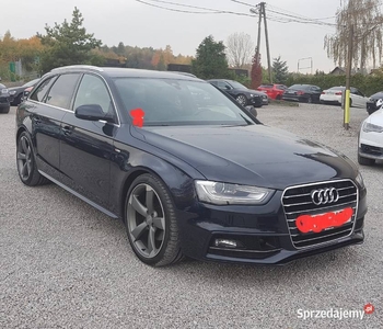 Audi a4, 2015r, bogato wyposażony, bez kolizji