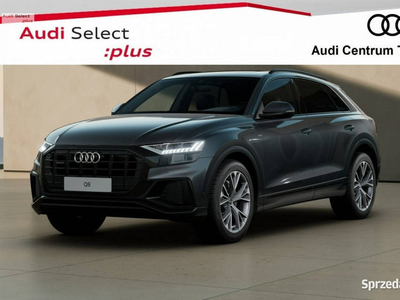 Audi Q8 MatrixHD_B&O_Kamera360_Hak_Panorama_2xSline_Alcantara_Pakiet Czerń