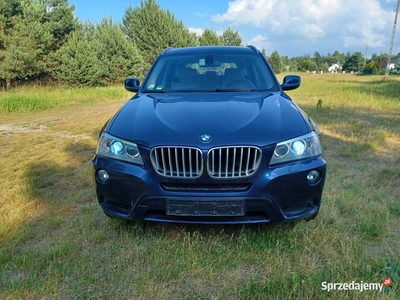 BMW X3 3.0D 313KM head up JASNY SRODEK