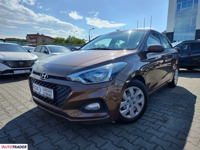 Hyundai i20 1.2 benzyna 84 KM 2019r. (Kraków, Nowy Targ)