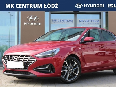 Hyundai i30 II 1.5T-GDI 160KM 48V Fastback Comfort GWARANCJA 1 rej.2021 FV23%