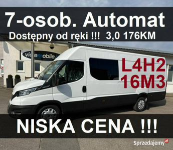 Iveco Daily 35S18 H 16m3 L4H2 Brygada 7-os. AutomatKamera 176KM Od ręki Ni…