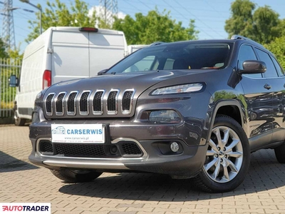 Jeep Cherokee 3.2 benzyna 272 KM 2015r. (Warszawa)