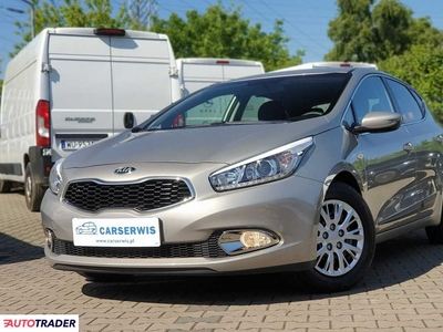 Kia Ceed 1.4 benzyna 100 KM 2015r. (Warszawa)