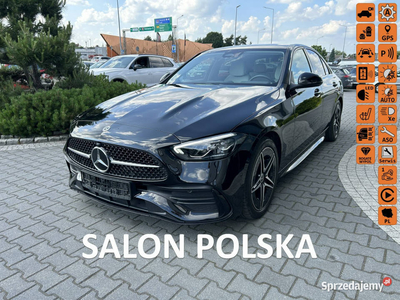 Mercedes C 180 full led, skóra, AMG, navi, kamera, podgrz. fot., jak nowy,…