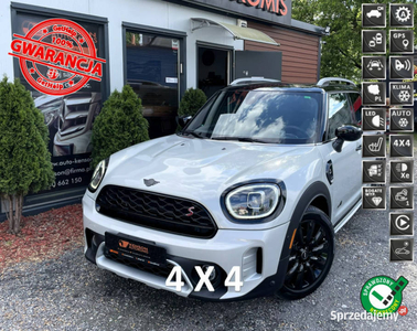 Mini Countryman ALL4, Panorama dach, podgrzewane fotele, Skórzana tapicerk…