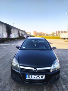 Opel Astra H czarny metalik, 2005, sprawny