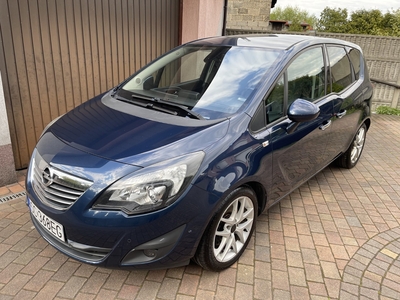 Opel Meriva B Z Niemiec Navi Klima Alu PolSkora Grzane Fotele Opel faktura Klima