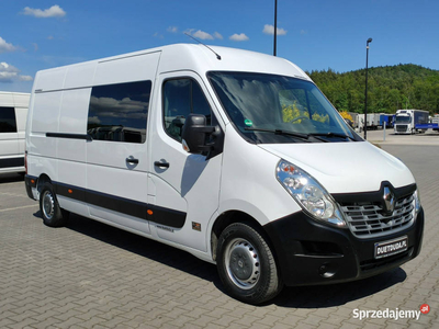 Renault Master 2.3 dCI/130KM L3H2 7-Osób Brygadowy Doka Dubel 2018/2019r S…