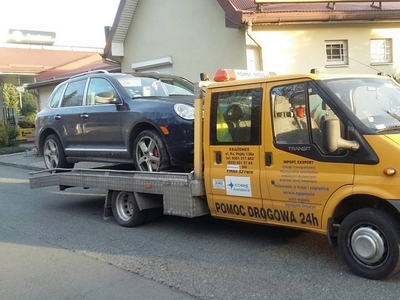 sprzedam fort transit 6 osobowy na bliżniaku auto laweta