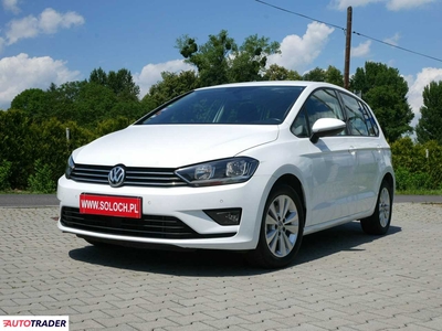 Volkswagen Golf Sportsvan 1.4 benzyna 125 KM 2014r. (Goczałkowice-Zdrój)