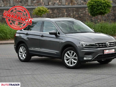 Volkswagen Tiguan 2.0 benzyna 180 KM 2017r. (Kampinos)